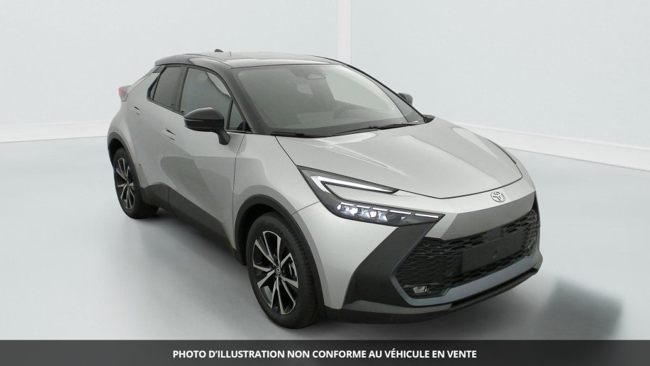Toyota C-HR Hybride 140 Design Gris Météore/ Toit Noir 