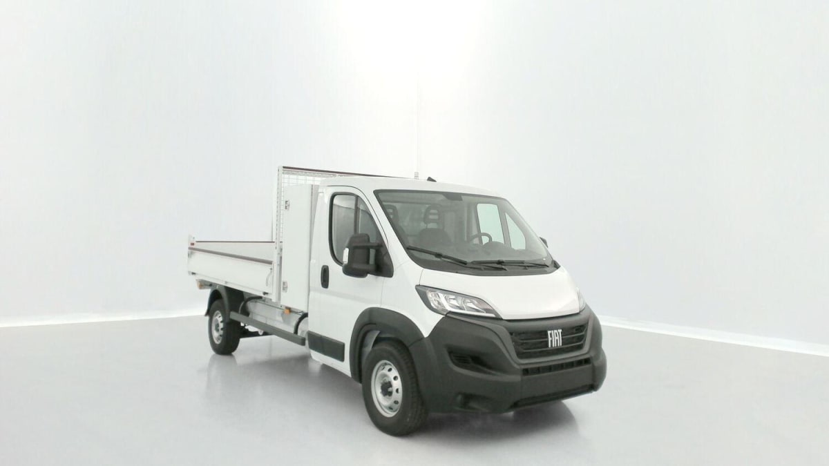 FIAT DUCATO CC - DUCATO CC 3.5 L 2.2 H3-POWER 140CH MAXI BENNE ACIER + COFFRE JPM