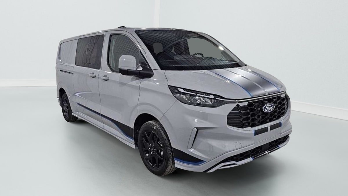 FORD TRANSIT CUSTOM - CABINE APPROFONDIE TRANSIT CUSTOM CA 320 L2H1 2.0 ECOBLUE 170 CH BVA8 SPORT