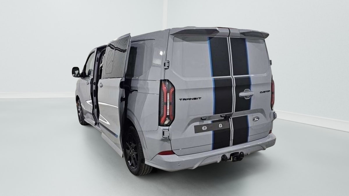 FORD TRANSIT CUSTOM CABINE APPROFONDIE TRANSIT CUSTOM CA 320 L2H1 2.0 ECOBLUE 170 CH BVA8 SPORT