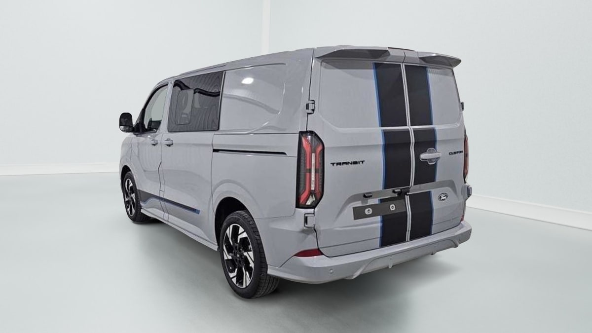FORD TRANSIT CUSTOM CABINE APPROFONDIE TRANSIT CUSTOM CA 320 L1H1 2.0 ECOBLUE 170 CH BVA8 SPORT