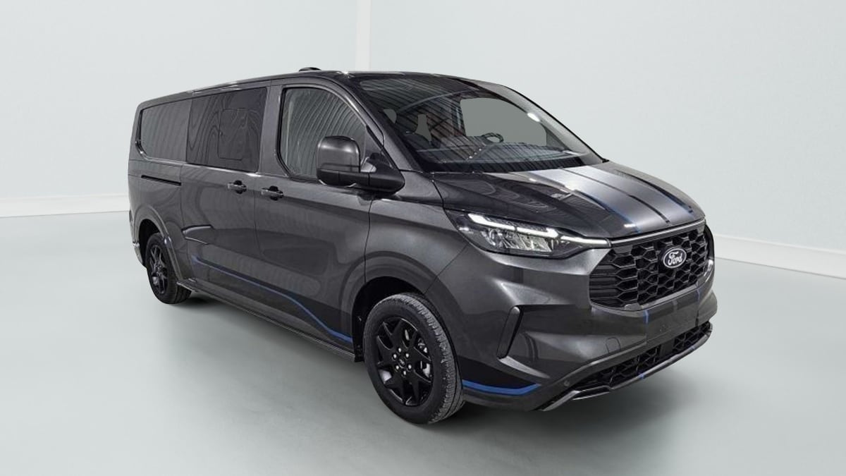 FORD TRANSIT CUSTOM - CABINE APPROFONDIE TRANSIT CUSTOM CA 320 L2H1 2.0 ECOBLUE 170 CH BVA8 SPORT