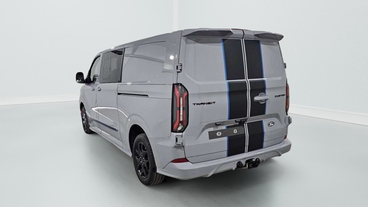 FORD TRANSIT CUSTOM CABINE APPROFONDIE TRANSIT CUSTOM CA 320 L2H1 2.0 ECOBLUE 170 CH BVA8 SPORT