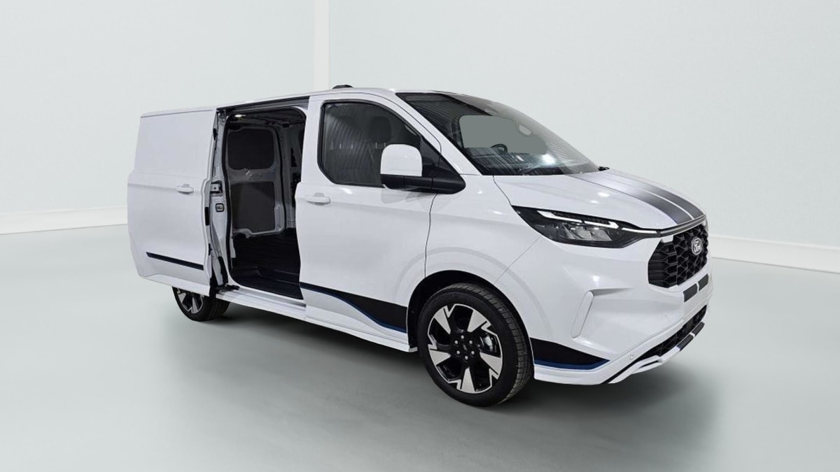 FORD TRANSIT CUSTOM FOURGON 320 L1H1 2.0 ECOBLUE 170 CH BVA8 SPORT