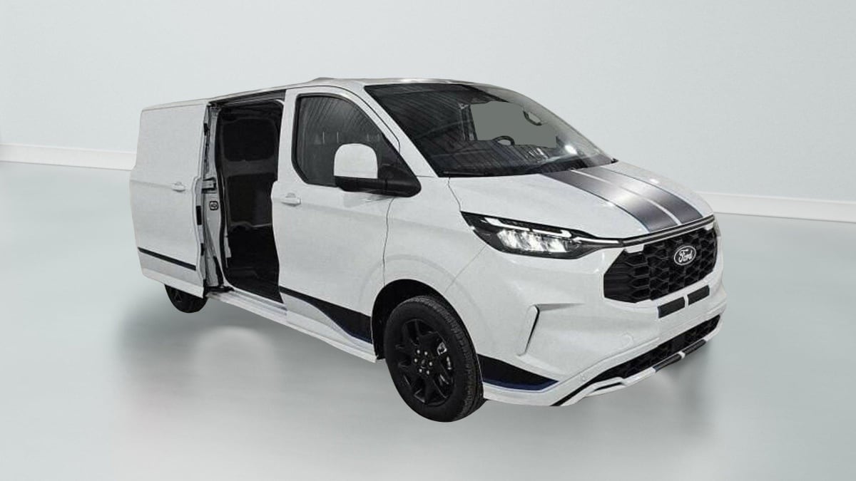 FORD TRANSIT CUSTOM FOURGON 320 L2H1 2.0 ECOBLUE 170 CH BVA8 SPORT