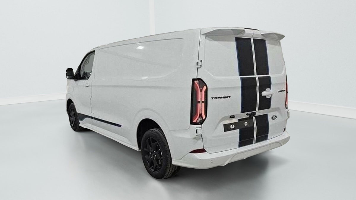 FORD TRANSIT CUSTOM FOURGON 320 L2H1 2.0 ECOBLUE 170 CH BVA8 SPORT