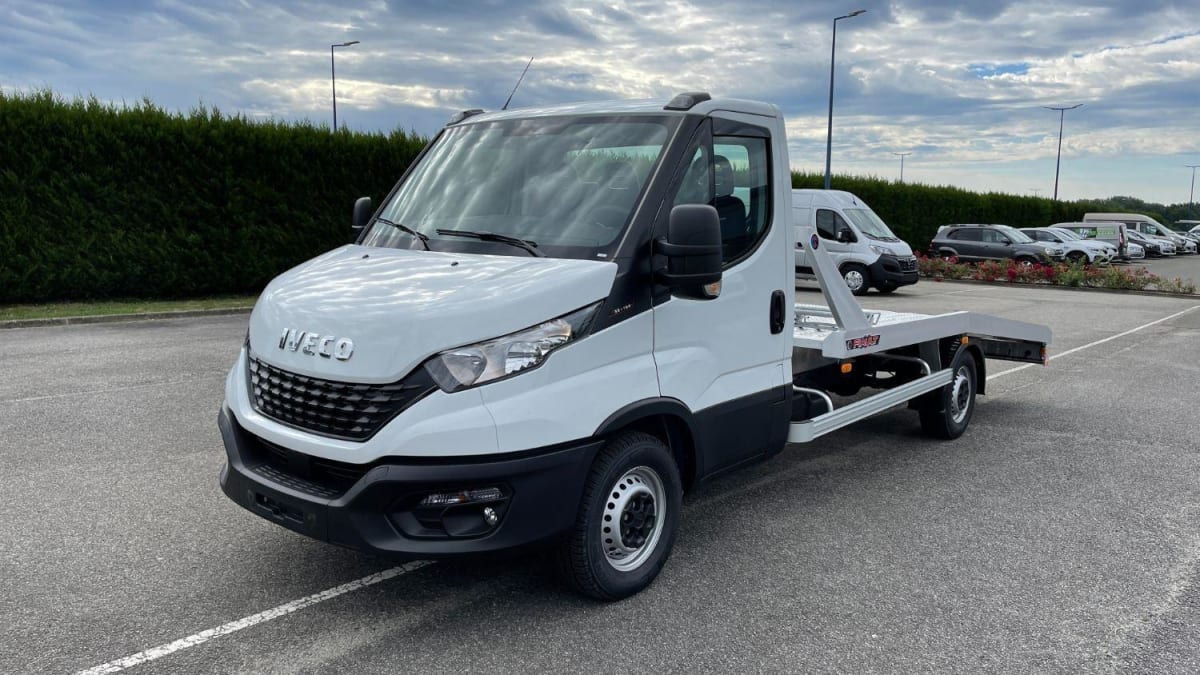 IVECO DAILY DAILY III 35S16H 4100 3.0 160CH PORTE VOITURE PLAT FIX PF18 ALU
