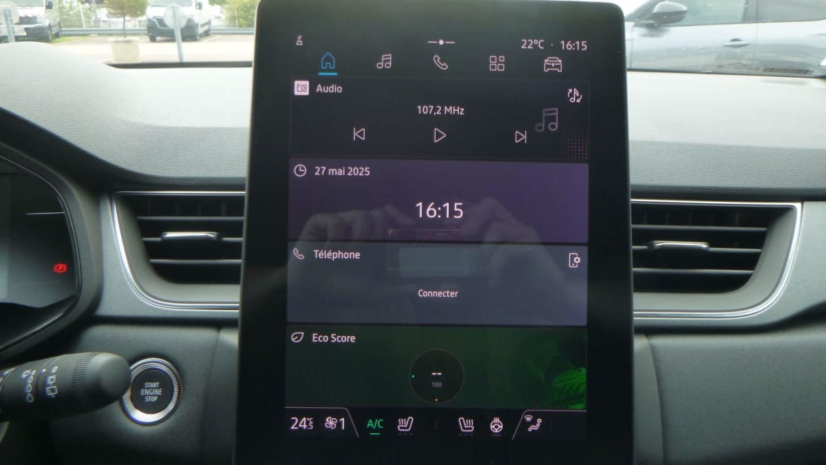 RENAULT CAPTUR CAPTUR MILD HYBRID 160 EDC TECHNO