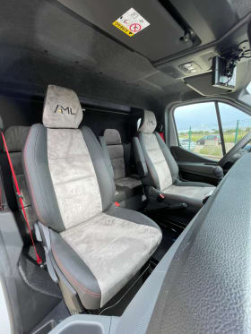 vue intérieure du camion