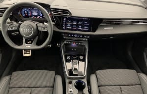 berline compacte audi a3 sportback vue tableau de bord