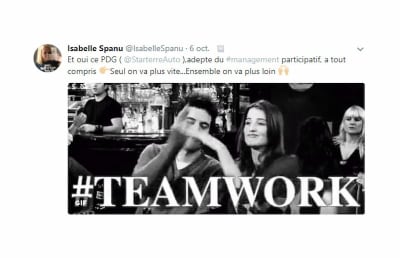 Réaction Twitter des internautes après les 25 ans de Starterre