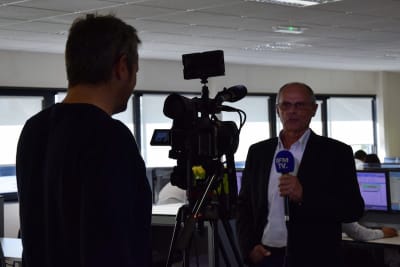 Mr Brissaud au micro de BFM TV