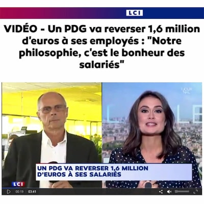 Interview du journal LCI pour les 25 ans de Starterre