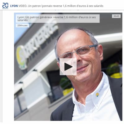 Article du journal 20 minutes pour les 25 ans de Starterre