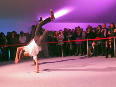 Spectacle ses enfants du club de danse de Saint-Fons pour l'inauguration de Starterre Lyon