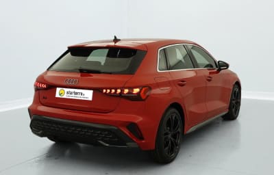 berline compacte audi a3 sportback vue arrière