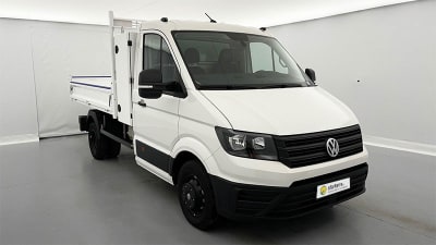 utilitaire volkswagen crafter cabine châssis vue avant