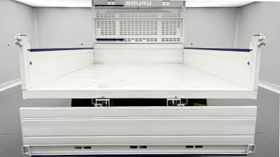 utilitaire volkswagen crafter cabine châssis benne