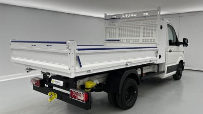 utilitaire volkswagen crafter cabine châssis vue arrière