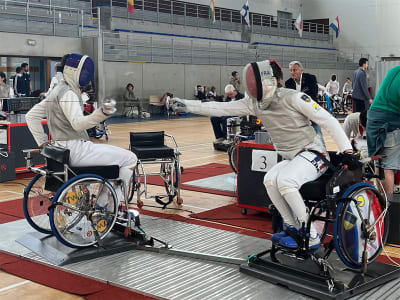 Quentin Fernandez-Anssoux escrime fauteuil