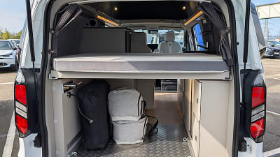 Westfalia Kipling vue lit transversal
