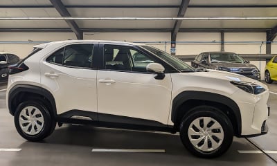 Toyota Yaris Cross hybride vue de profil