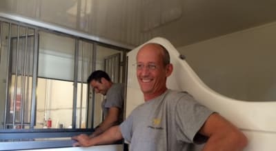 Michel Ameline et son fils Julien Ameline