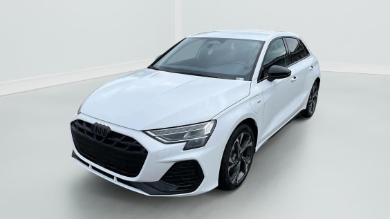 Audi A3 SPORTBACK NOUVELLE 45 TFSI E HYBRIDE RECHARGEABLE 272 S TRONIC 6 S LINE Blanc Arcona