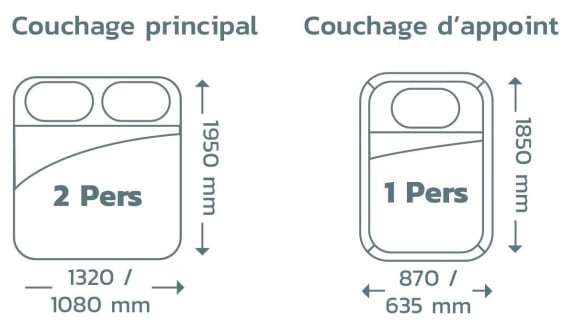 Campérêve magellan 540 PEUGEOT BOXER 2.2 L - 140 CV  BVM Blanc