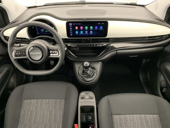 Fiat 500 1.0 65 ch Hybride Icône Ice White