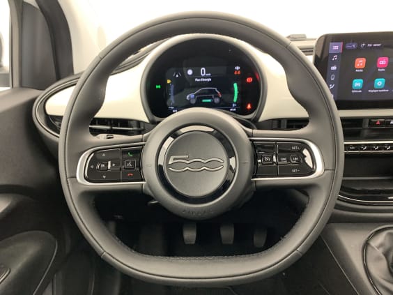 Fiat 500 1.0 65 ch Hybride Icône Ice White