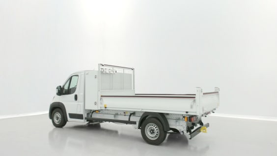 Fiat Ducato DUCATO L3 (L) 3.5 t Maxi 140ch Heavy Duty Benne Acier + Coffre JPM Blanc