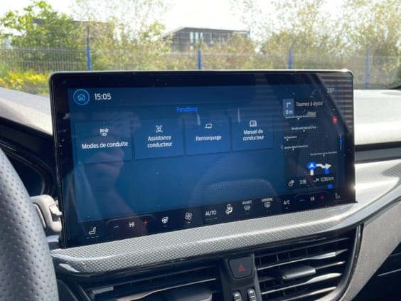 Ford Focus SW FOCUS SW 1.0 ECOBOOST MHEV 125CH ST-LINE X Gris Lunaire Metal