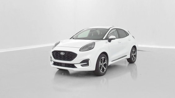 Ford PUMA PUMA 1.0 EcoBoost 125ch mHEV Powershift ST-Line Frozen White