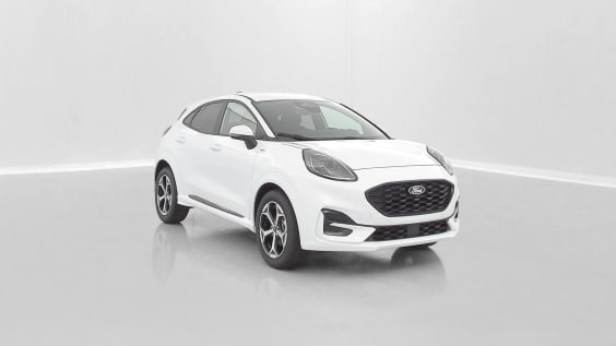 Ford PUMA PUMA 1.0 EcoBoost 125ch mHEV Powershift ST-Line Frozen White