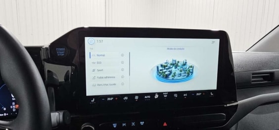 Ford Transit Custom Cabine Approfondie TRANSIT CUSTOM CA 320 L2H1 2.0 ECOBLUE 170 CH BVA8 SPORT Gris Magnetic