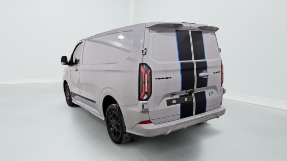 Ford Transit Custom Fourgon TRANSIT CUSTOM FGN 320 L1H1 2.0 ECOBLUE 170 CH BVA8 SPORT Gris Matter
