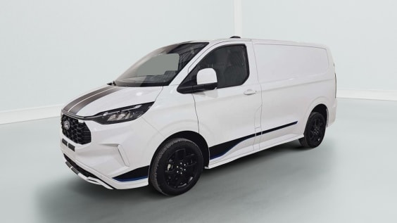 Ford Transit Custom Fourgon TRANSIT CUSTOM FGN 320 L1H1 2.0 ECOBLUE 170 CH BVA8 SPORT Blanc Glacier