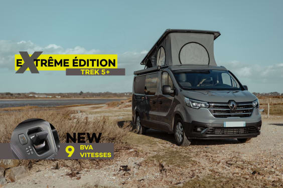 Hanroad TREK 5+ EXTREME EDITION RENAULT TRAFIC 2.0L DCI 150 CV - BVA9 Gris Urbain