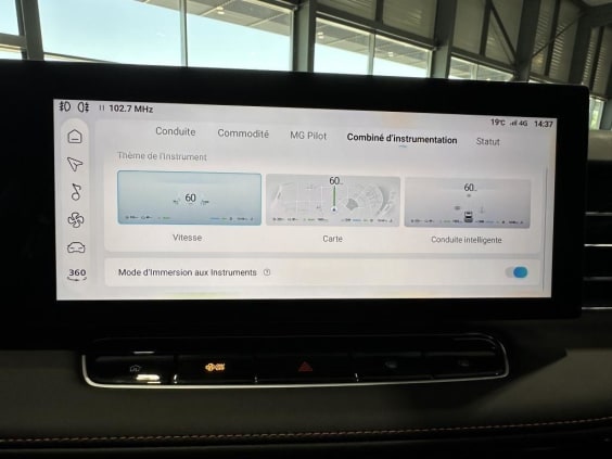 MG EHS 1.5T PHEV 272 ch Luxury Gris