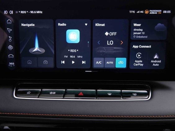 MG HS PHEV 258 LUXURY Argent