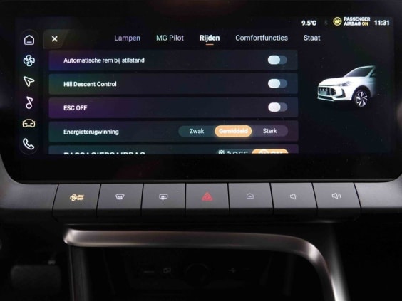 MG ZS HYBRID+ 194 LUXURY Argent