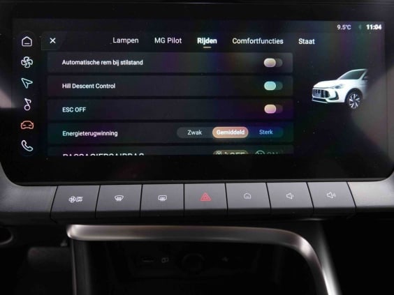 MG ZS HYBRID+ 194 LUXURY Gris