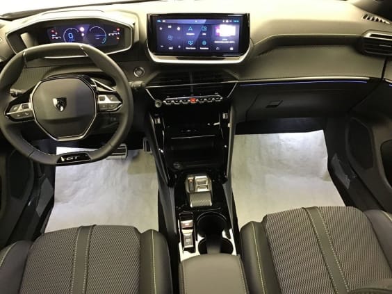 Peugeot 2008 GT Hybrid 145 hp e-DSC6 gris artense
