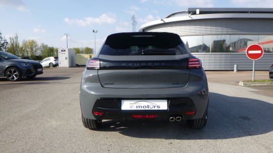 Peugeot 208 Hybrid 145 ch e-DCS6 GT Gris Selenium