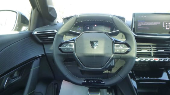 Peugeot 208 Hybrid 145 ch e-DCS6 GT Gris Selenium