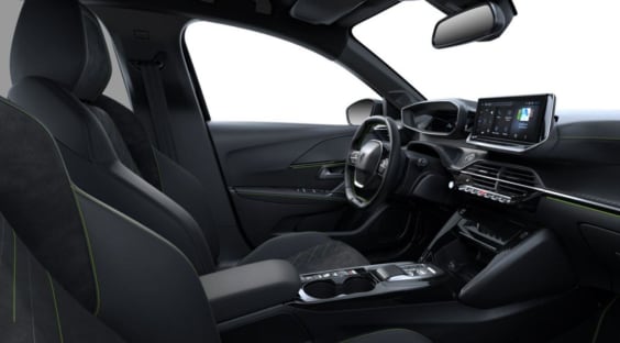 Peugeot 208 HYBRID 145 AUT GT Gris