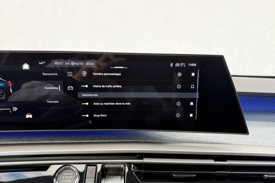 Peugeot 3008 1.2 hybrid 145 gt e-dcs6 Gris Titane - Toit Noir