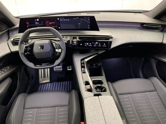 Peugeot 3008 Hybrid 145 e-DCS6 GT Blanc Okenite / Toit Noir