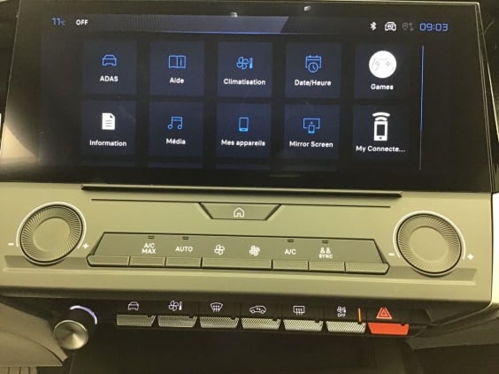 Peugeot 308 HYBRID 145 E-DCS6 BUSINESS gris artense